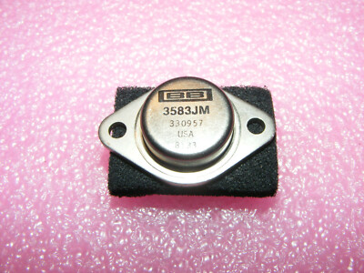 Burr-Brown 3583JM High-Voltage, High-current Operational Amplifier 8 pin TO-3