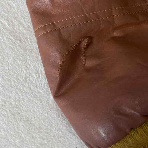 Shot Schott Flight Jacket Boa Leather Brown Size L Men's Jackets & Outerwear JPN - Picture 11 of 22