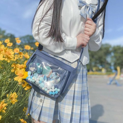 Bolso de hombro Itabag lona japonesa anime Lolita niña