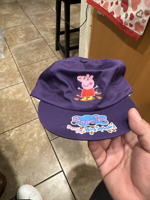 Peppa Pig Big Splash Purple Adjustable Kid s Hat Made In USA