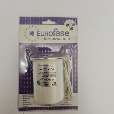 Eurofase Einbaustrahler R039-05 - GIMBAL MR11 - chrom - 12V