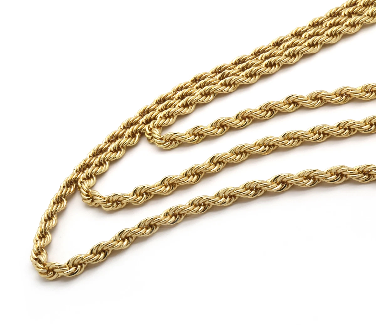 Icebox 6MM Rope 14k Solid Gold Chain, 44 OFF indest.uv.es