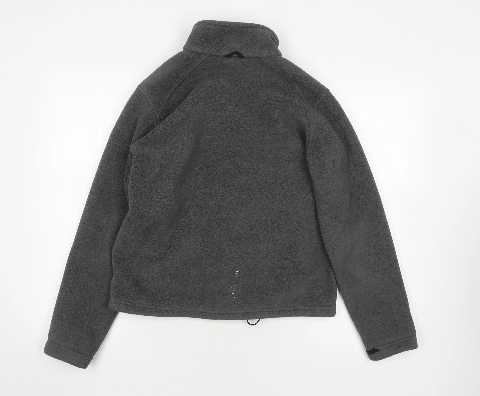 Jack Wolfskin Unisex Grey Mid-Length Fleece Jacket M