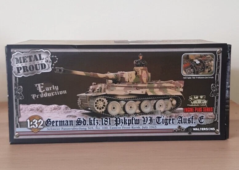 Forces Of Valor 1/32 912043C German Sd.Kfz.181 PzKpfw VI Tiger 1 , Eastern front - Image 2 of 4