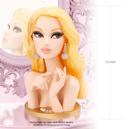 JHD Valley of the Dolls Styling Head: BOMBA BIONDA NUOVA CON SCATOLA - Foto 7 di 8