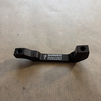 Shimano Disc Brake Adapter, Front, SM-MA-F180P/S, 180mm Rotor Only - Image 1 of 4