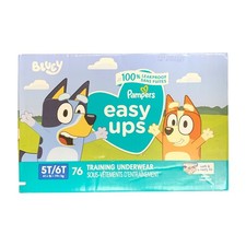 Pampers Easy Ups Training Underwear, Leakproof, 5T/6T 41 lbs. , 76ct.