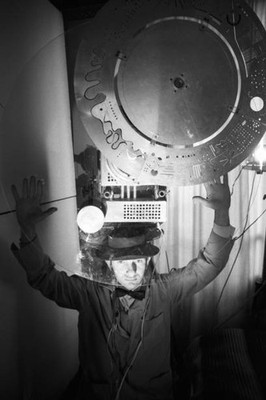 Portrait of Hans-Walter Muller in his studio November 22 1967 Old Photo 5