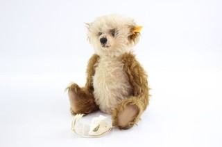Steiff Coffee & Cream Teddy Bear Mohair EAN 663581 w/ Tags 29cm