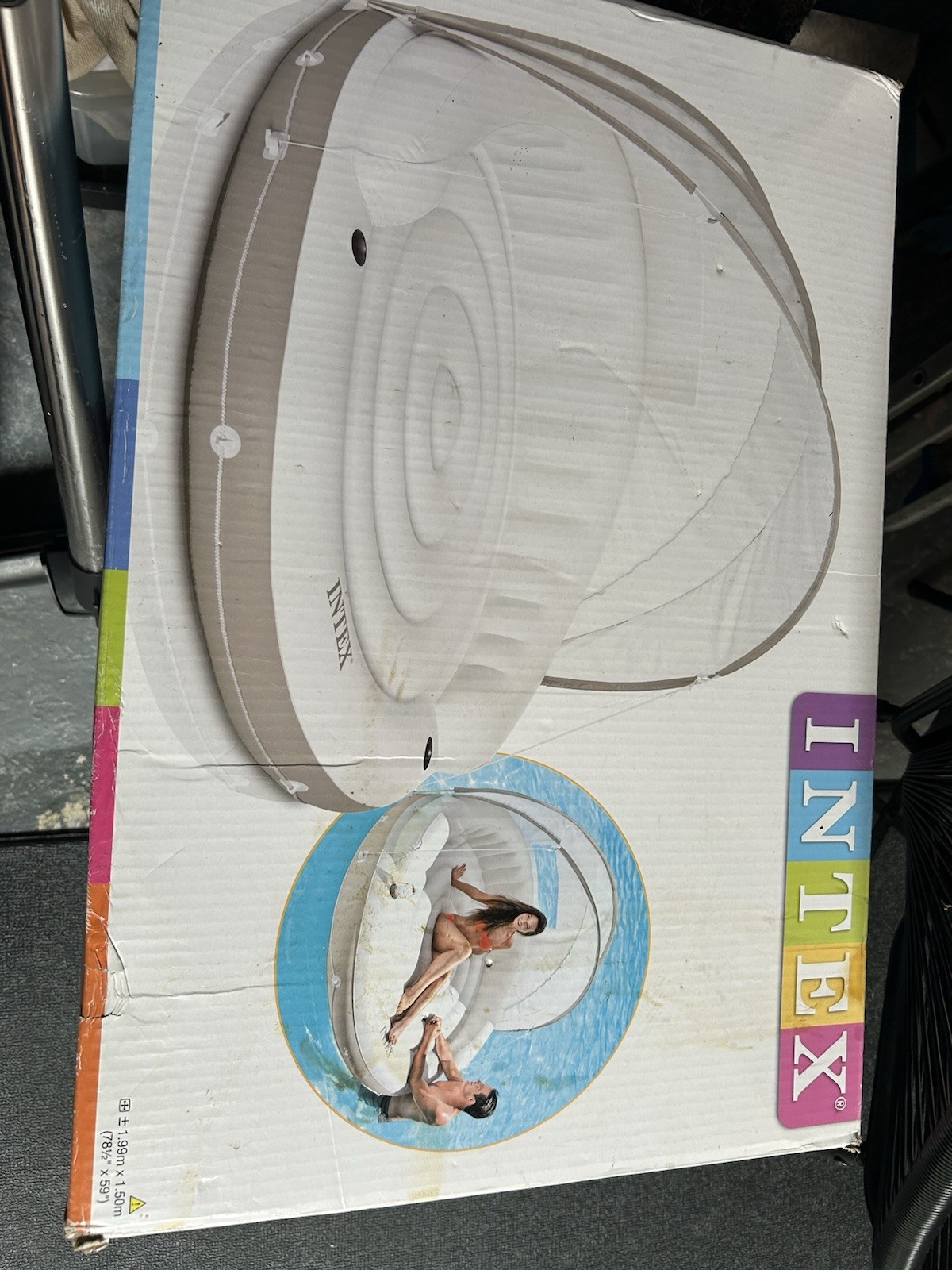 Intex Pool Float With Canopy 
