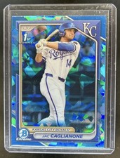 2024 Bowman Draft Sapphire Jac Caglianone Chrome 1st Prospect #BDC-8 Royals