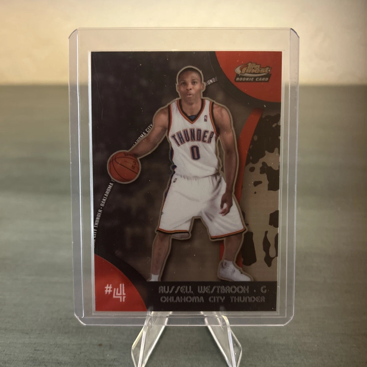 Topps Russell Westbrook Basketball Rookie Sports Trading Cards for