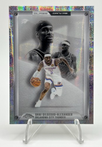 2025 Topps Chrome Update Shai Gilgeous-Alexander Base (PSA 9)
