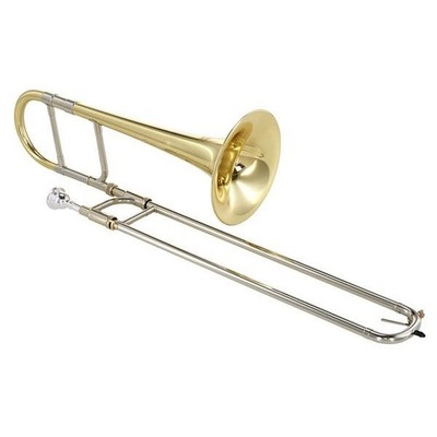 BARELY USED Thomann ALTO trombone, includes mouthpiece, cleaning rod, and straps