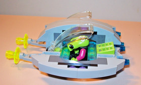 Lego 7049 Alien Conquest: Jet-Copter Encounter, with Extra Vehicle from Set 7067