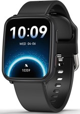 Smart Watch Fitness Tracker HR BP Monitor Sleep Tracker IP68 Android iOS Unisex