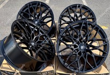 Alloy Wheels 19" Black FX9 For Bmw X5 E70 F15 + X6 E70 E71 F16 Wr