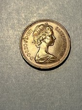 GB Queen Elizabeth II  1971 1 Penny MS-65 