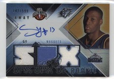 2008-09 SPx SPx Rookie Away 242/599 Sonny Weems #176 Auto 4f5