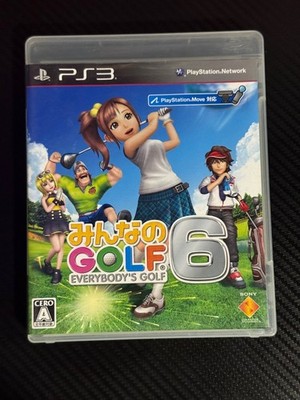 Minna no Golf 6 Everybody's Golf Sony Playstation 3 PS3 Japanese Used