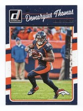 Demaryius Thomas 2016 Donruss #87 Denver Broncos Football Trading Card