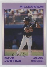 1991 Star Millennium /1000 David Justice #105 h6c