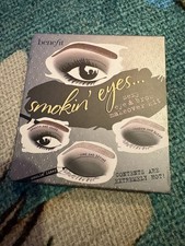 Benefit Smokin Eyes Palette Eyeshadow Brow Kit Genuine With Applicators Rare new