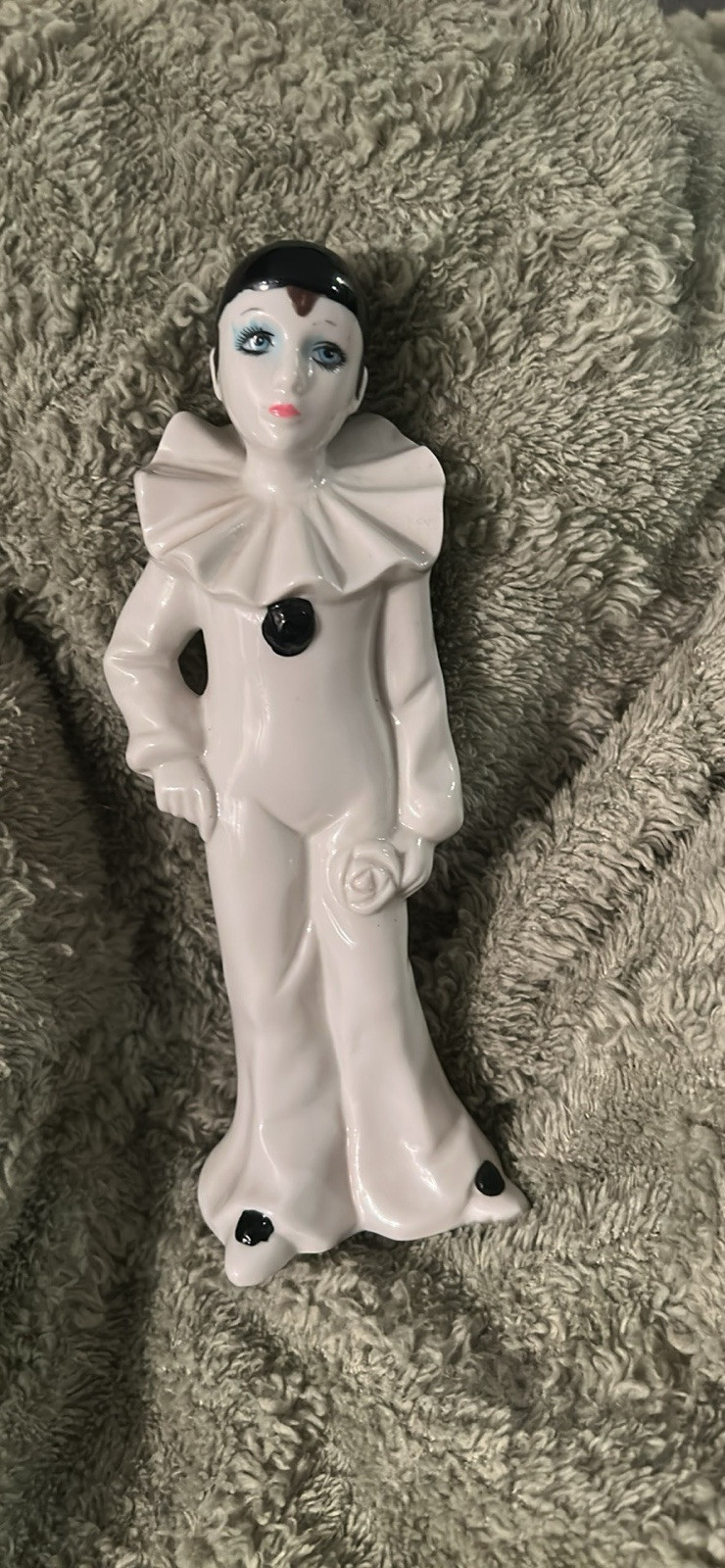 Vintage Pierrot Clown Figurine