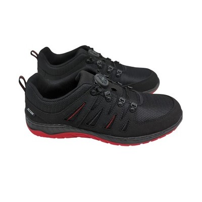 Sicherheitsschuhe ELTEN MADDOX BOA schwarz-rot Low ESD S3, Herren, Größe 45