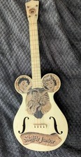 Vintage  Selcol  Skiffle Junior 4 String " Toy Guitar " Made In England 1960s