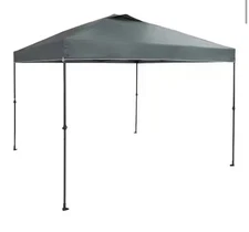Everbilt10 ft. x 10 ft. Grey Instant Canopy Pop Up Tent