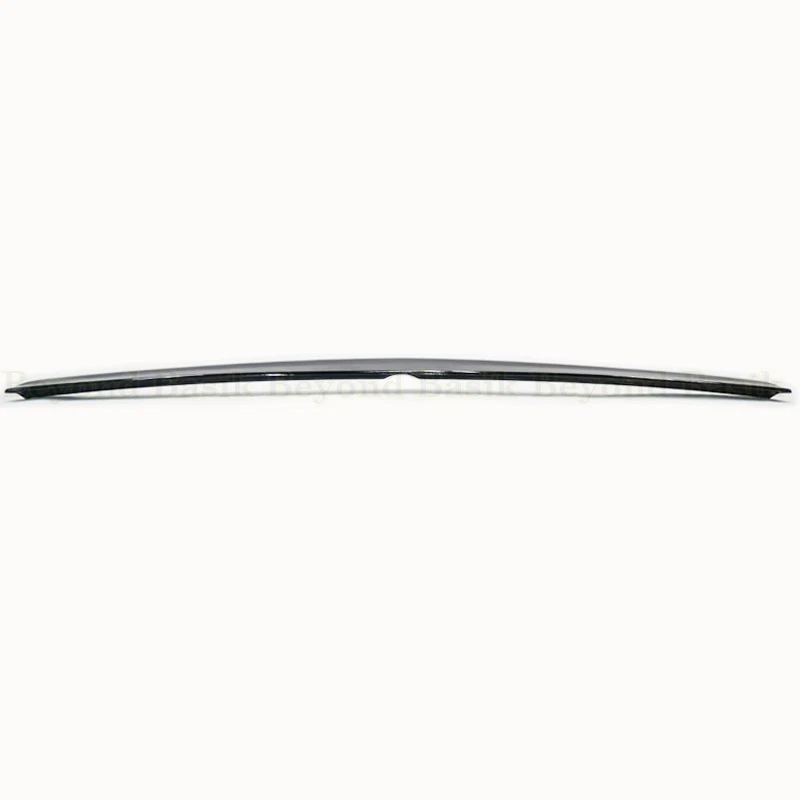 GLOSS BLACK Rear Trunk Spoiler For 2010-2016 Mercedes W212 E Class 4dr Sedan - Image 3 of 4