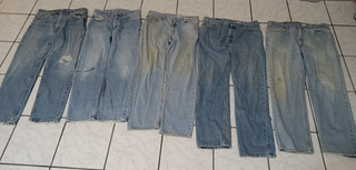 Levi’s Wholesale Lot 14 Vintage & Modern 505 Denim Straight Leg Jeans 31 38