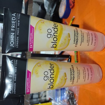 John Frieda Go Blonder Lightening Conditioner 8.3 oz 2 Pack