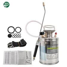 1Gallon 4L Stainless Steel Sprayer 12" Wand & 3FT With Nozzles for Pest Control