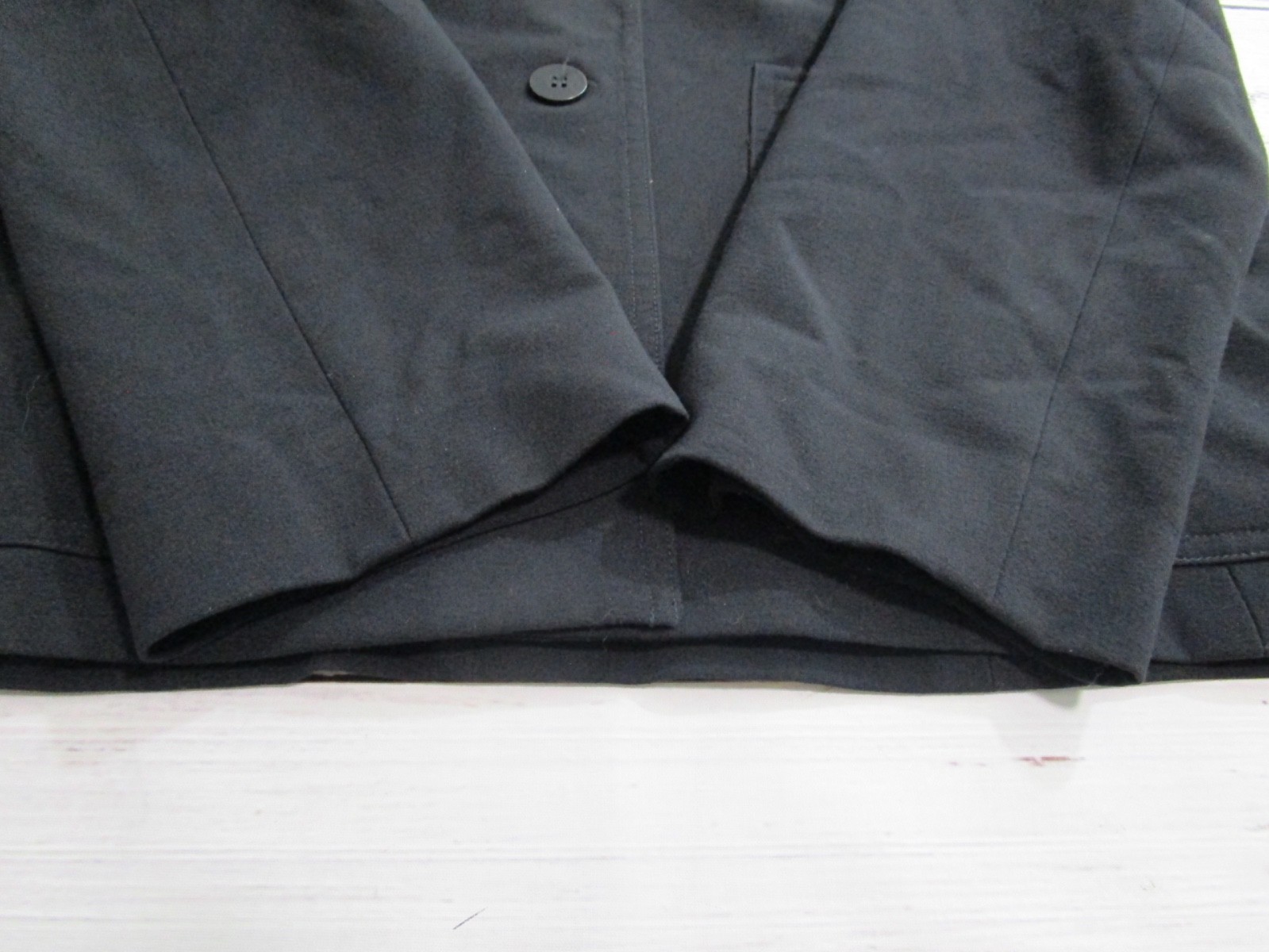 Grace Elements Black 2 Button Front Pockets Blaze… - image 2