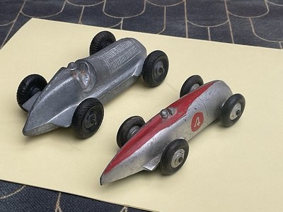 Dinky Toys No.23a And No.23c..racing Cars..vintage..original