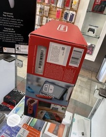 OEM Nintendo Switch Joy Con Neon Blue and Red Region-Free NEW