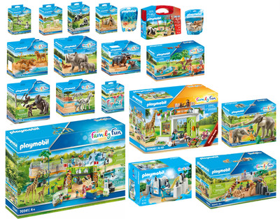 *Auswählen* Playmobil Family Fun Zoo Wilpark Tiere Safari Zootiere Tierpark Tier