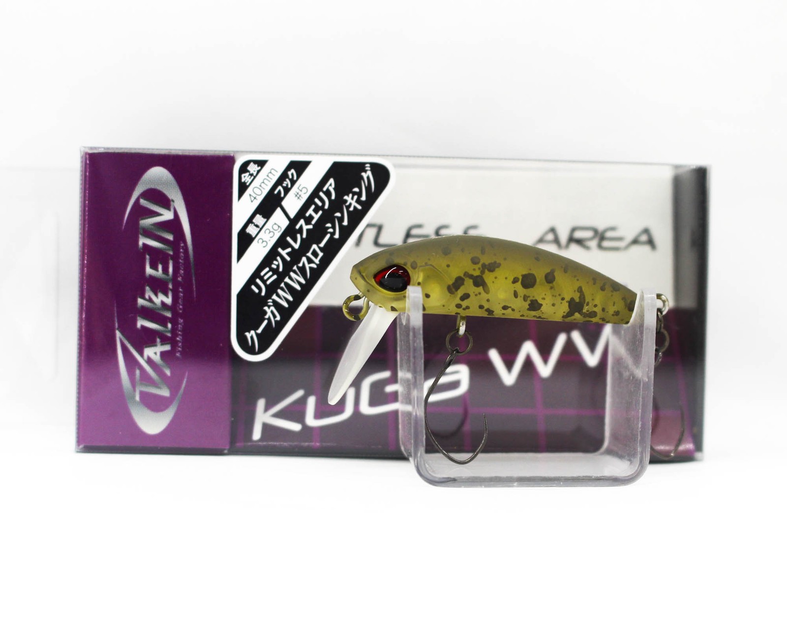 Valkein Kuga WW SS 40mm 3.3 grams Slow Sinking Lure M172 (5409)