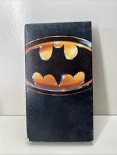 Warner Home Video Batman VHS NTSC Action Full Screen 1989 Keaton Nicholson