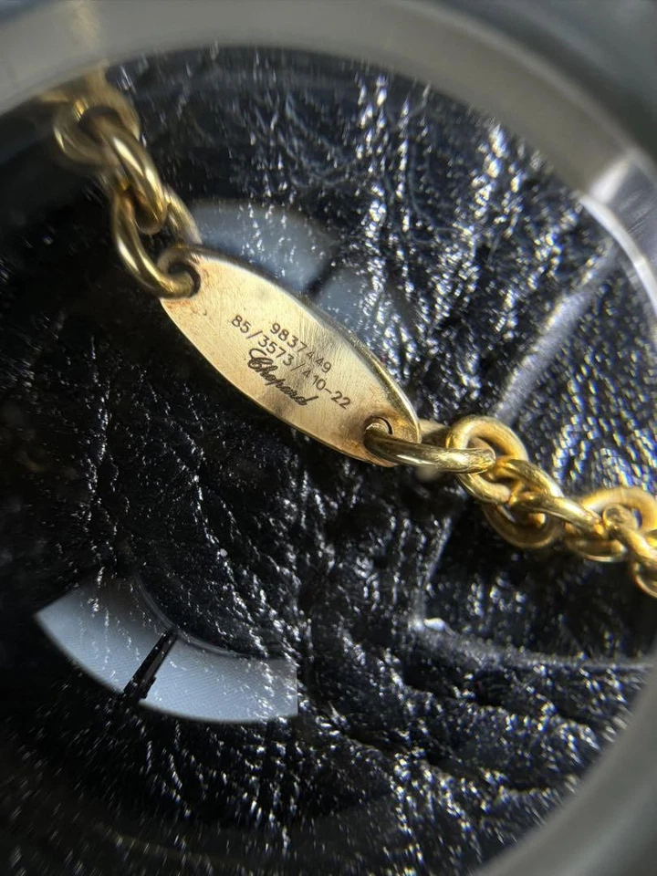 Pulsera Coral Chopard Ladybug Motivo K18YG Oro Rojo 18.5cm 10g Rara Usada Sin Caja Foto 4 de 4