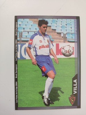  2003 Mundicromo David Villa Rookie RC 499 la liga alltime top goal scorer MINT