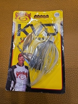  STRIKE KING 1/2oz KVD FINESSE SPINNERBAITS in SEXY SHAD Fishing 590gs