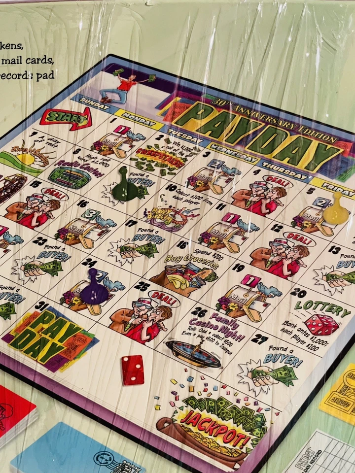 Pay Day 30th Anniversary Edition Board Game 2004 Hasbro Winning Move Complete VG - Image 2 of 4