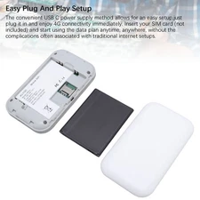 4G Pocket WiFi Hotspot Device With 300Mbps High Speed For Travel PEXB ZLZX