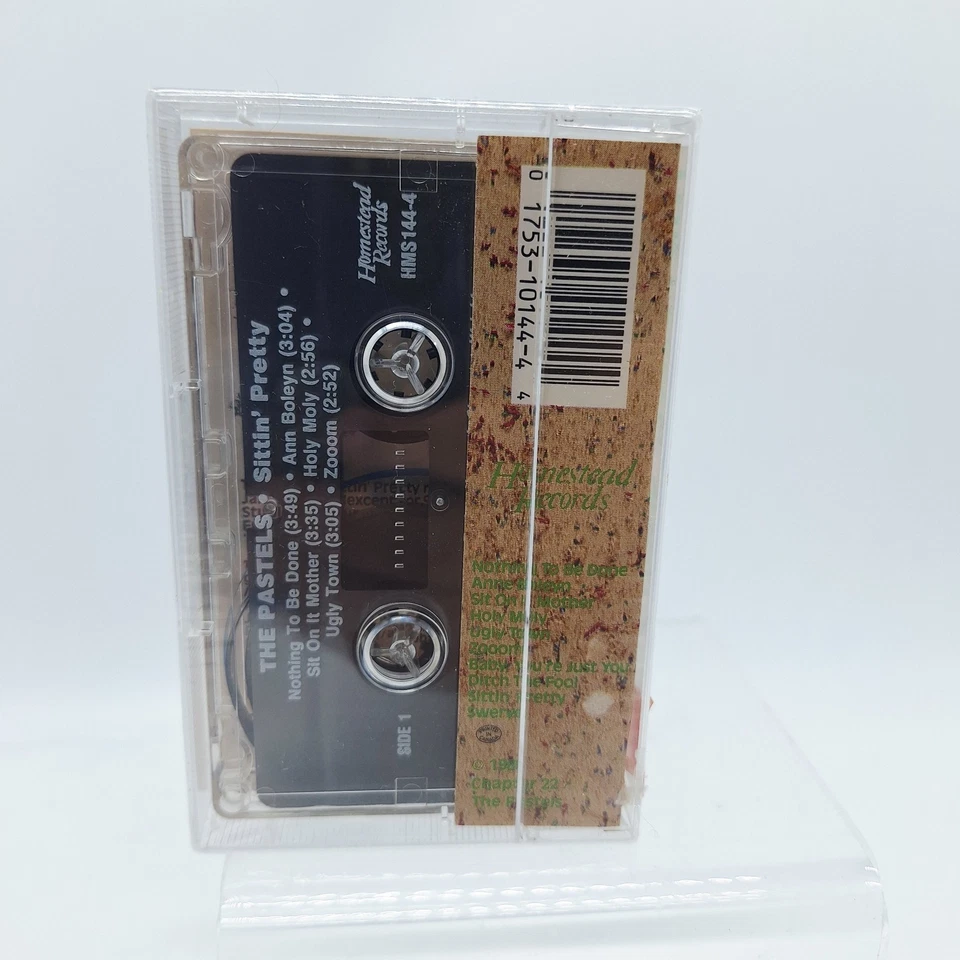 NEW SEALED THE PASTELS Cassette Tape 80s Rock SITTIN PRETTY ORIGINAL HOMESTEAD - Image 3 of 4