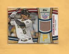 2014 Topps Opening Day Baseball Starling Marte RELIC JERSEWY PIRATES