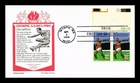 DR JIM STAMPS US COVER OLYMPICS DECATHLON FDC PLATE PAIR ARISTOCRAT CACHET