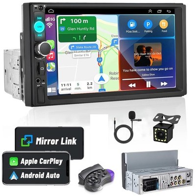 7 inch Single 1 DIN Touchscreen Bt Stereo Car Player FM Radio CarPlay MP5 Player